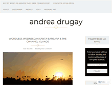 Tablet Screenshot of andreadrugay.com